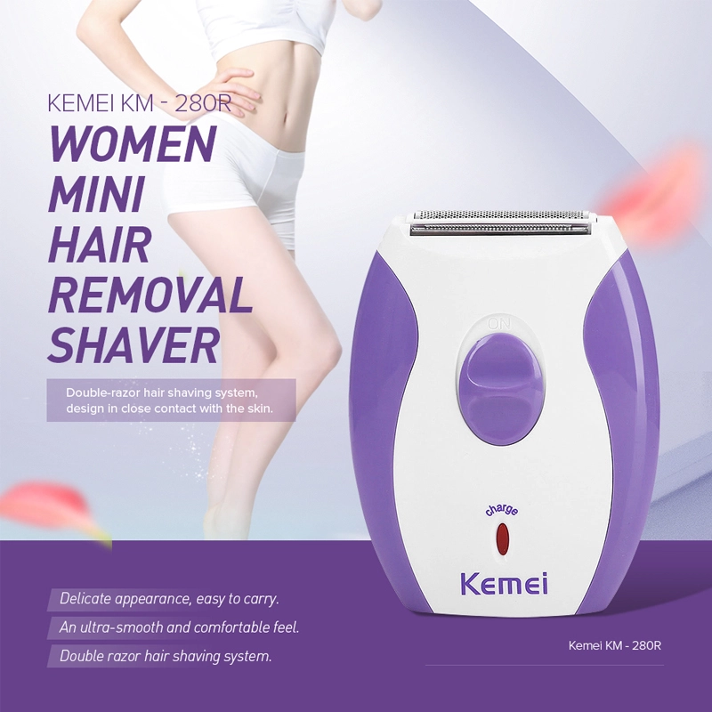 Kemei Mini Rechargeable Electric Hair Remover Shaver 280 KM