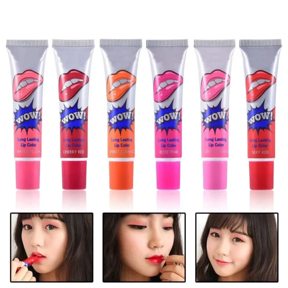 Wow Long Lasting Lip Color - Pack of 6