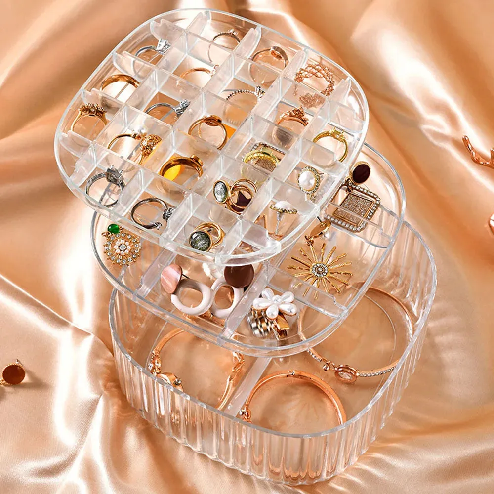 Transparent Jewelry storage Box  – Official Store
