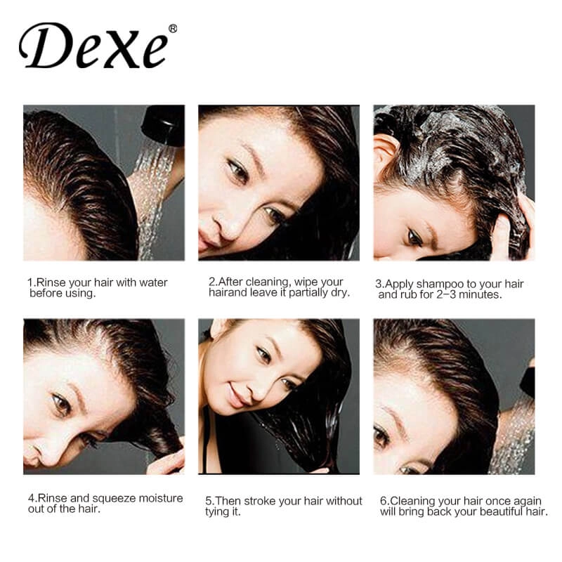 Dexe Anti Hair Loss Shampoo For Unsex - 200ml