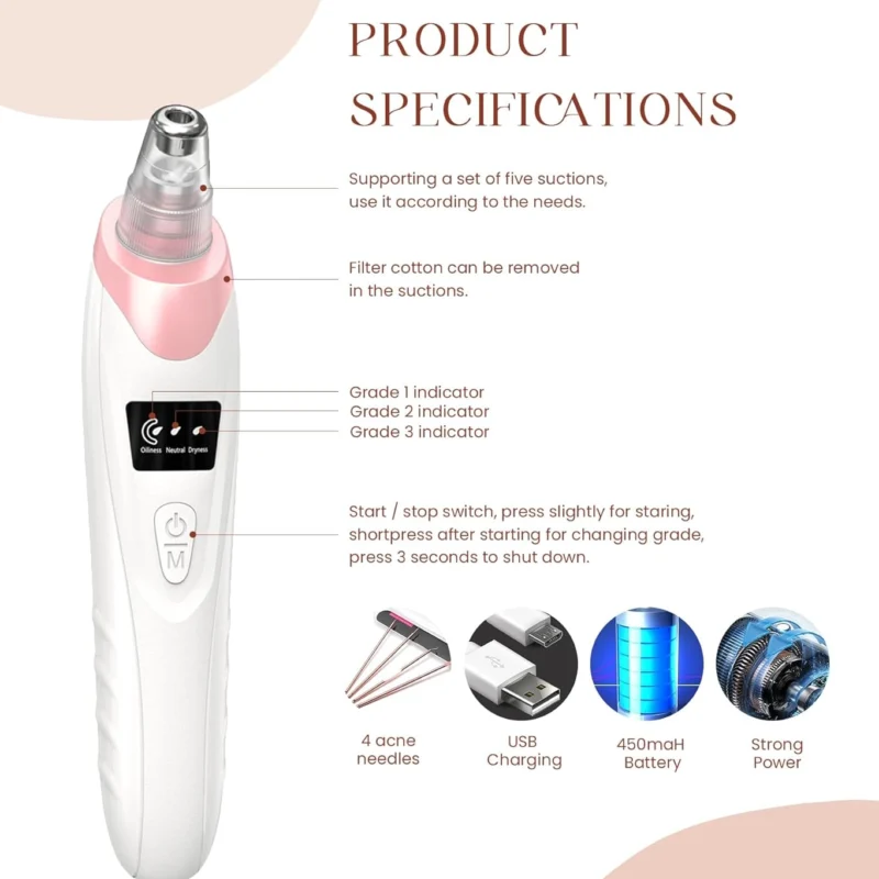 Blackhead Remover Multifunctional Cleaning Instrument – 100% Original
