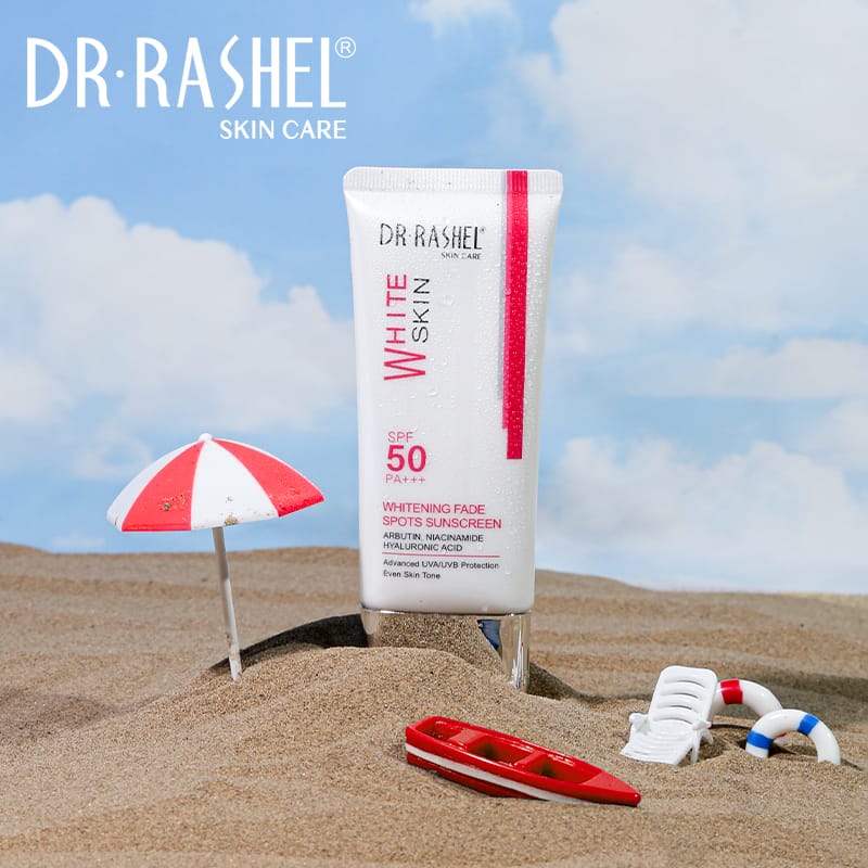 Dr Rashel Whitening Fade Spots Sunscreen SPF 50 PA+++ 50G