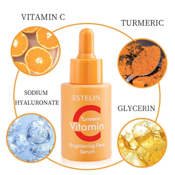 ESTELIN Turmeric Vitamin C Serum - 30ml