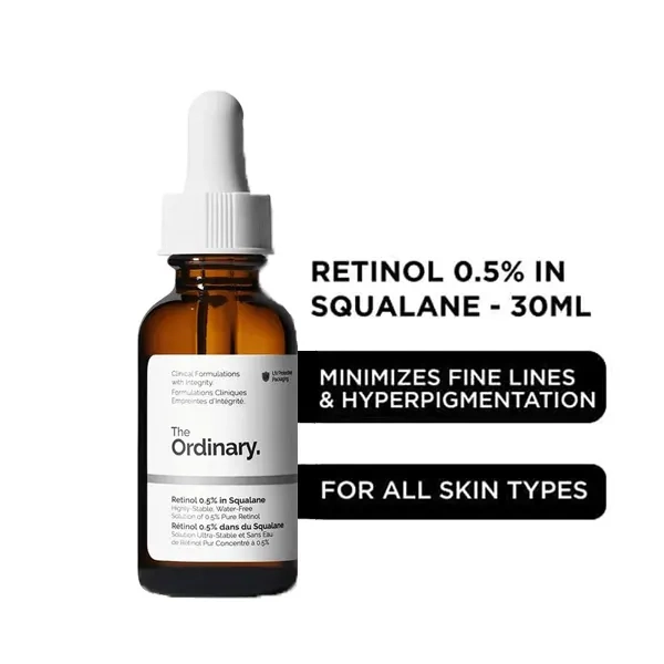 The Ordinary Retinol 0.5% in Squalane Serum - 30ml