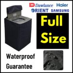 100% Waterproof Top Load Washing Machine Cover – Fits 9–15 Kg Machines