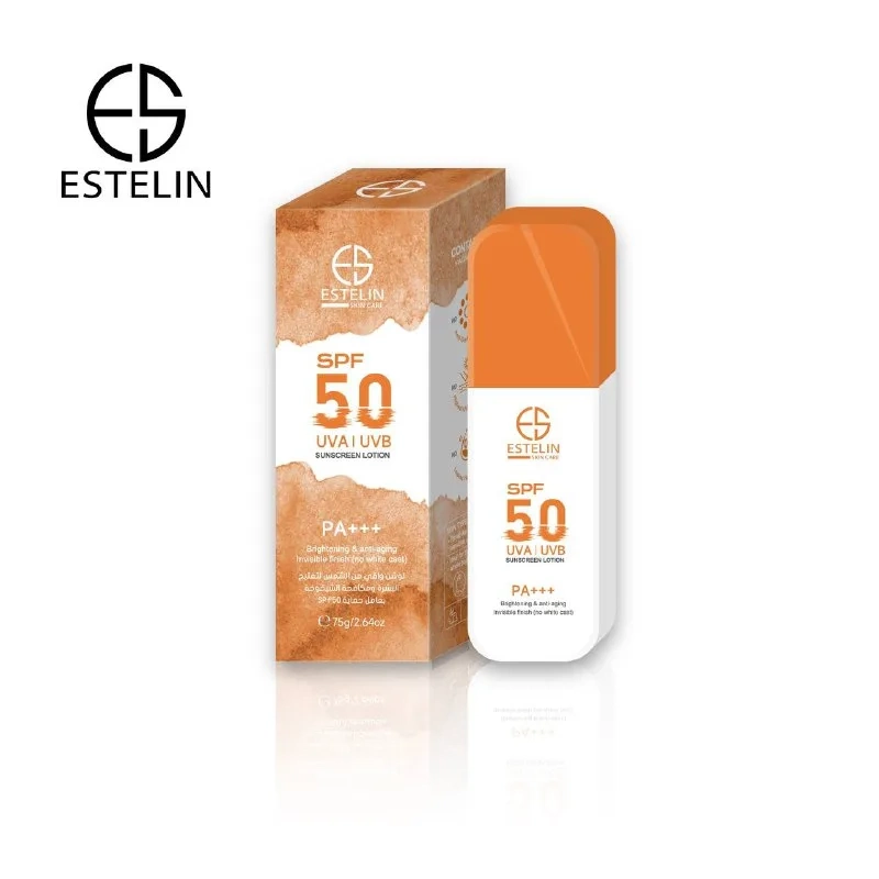 Estelin Brightening & Anti-Aging Sunscreen Lotion SPF 50 75g