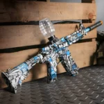 Electric Ball Blaster Gun Toy – M416 Gel Blaster Set with Goggles & Rechargeable Battery