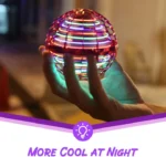 Flynova Pro Flying Ball – Hand-Controlled Mini Drone with RGB Lights