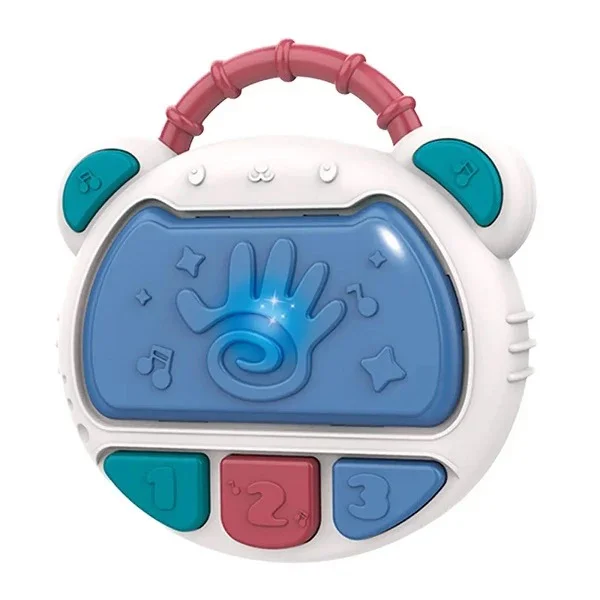 Flash Drum Toy for Kids – Baby Musical Hand Drum with Lights & Sounds for Early Learning