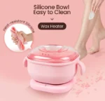 3-in-1 Professional Foldable Wax Heater – Portable 400ML Silicone Wax Warmer