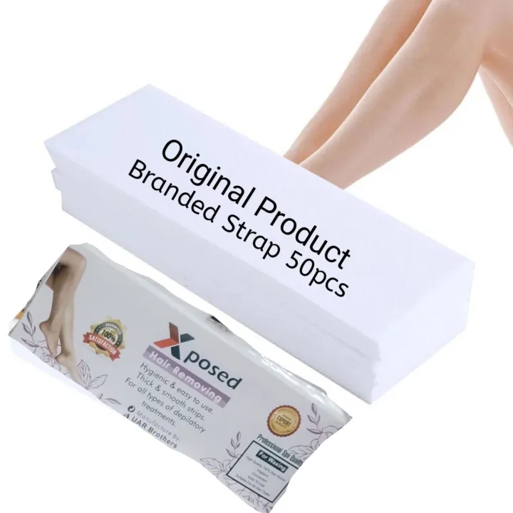 50 Pcs High Quality Waxing Straps – Xpose Professional Hair Removal