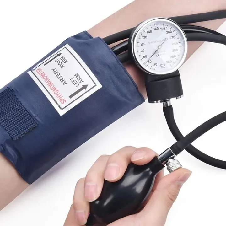 High-Quality Blood Pressure Monitor with Stethoscope – Manual BP Machine