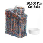 20000 Pcs Gel Balls Refill – 7-8mm Water Gel Beads for Gel Blaster Guns