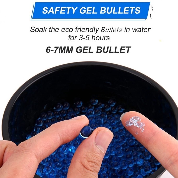 20000 Pcs Gel Balls Refill – 7-8mm Water Gel Beads for Gel Blaster Guns