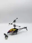 Remote Control Helicopter Toy – Rechargeable 5-Channel RC Helicopter with 360° Rotation & LED Lights
