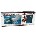 Remote Control Helicopter Toy – Rechargeable 5-Channel RC Helicopter with 360° Rotation & LED Lights