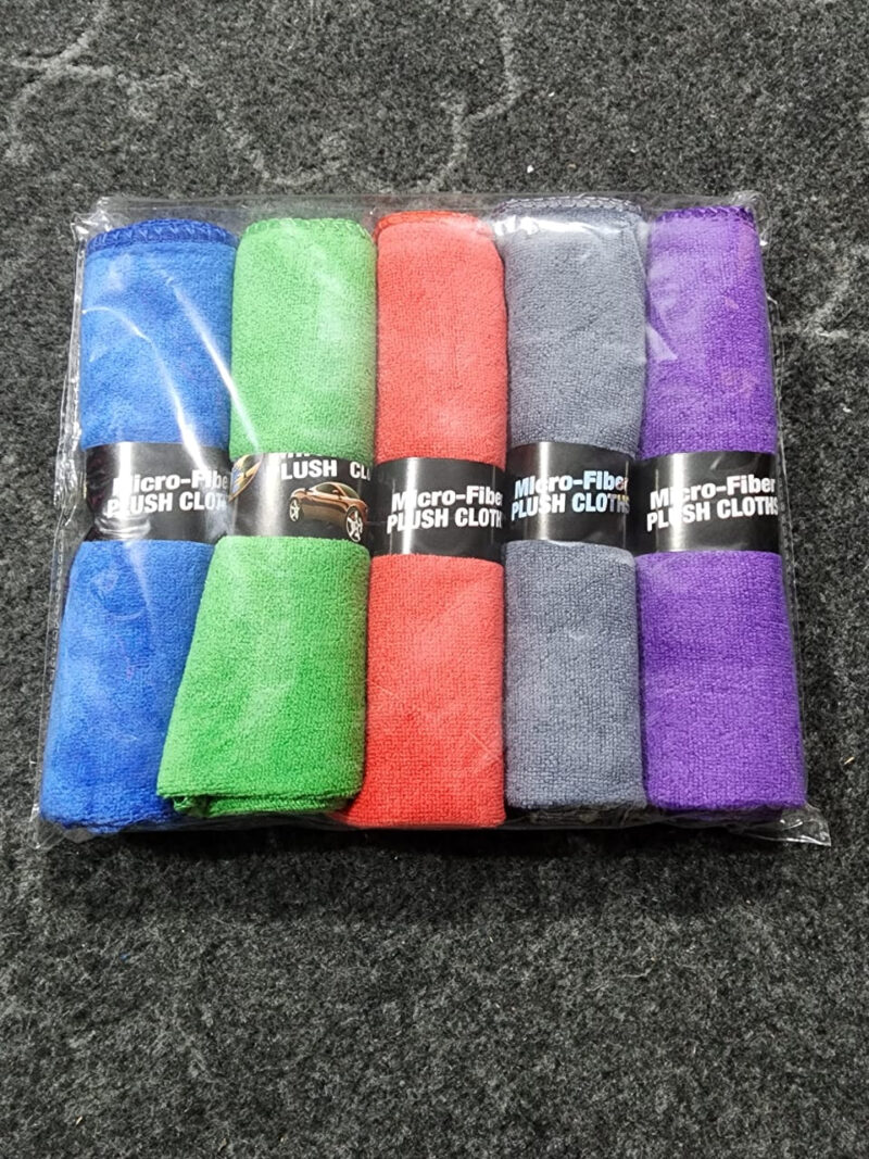 Microfiber Cleaning Cloth – 5 Pack (40x40cm)
