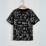Men’s Short Sleeves Allover Screen Printed T-Shirt | Stylish Graphic Summer Tee