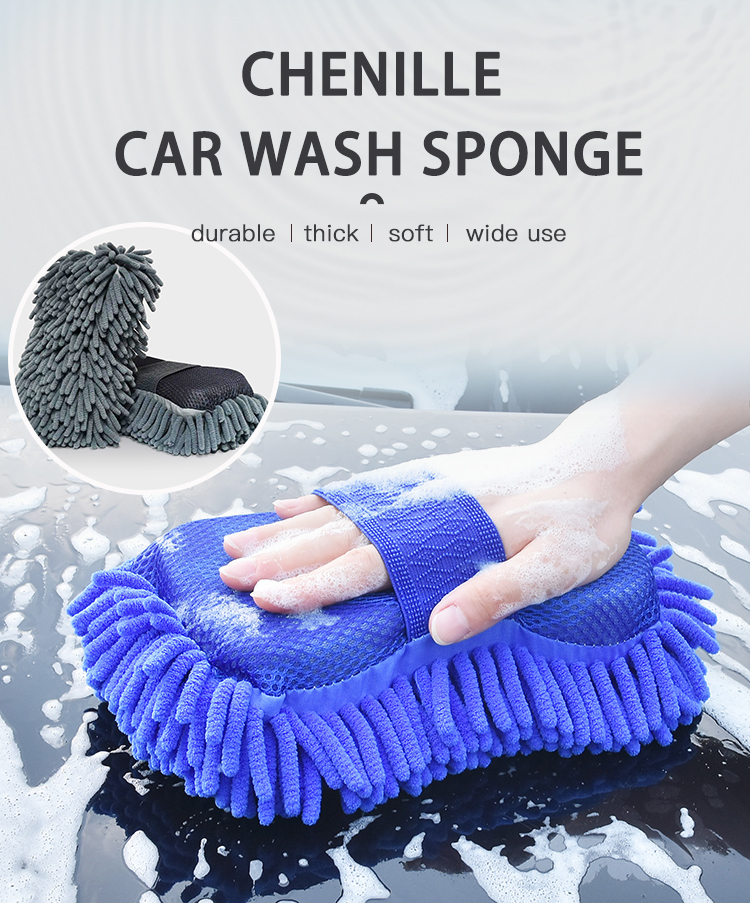 Car Cleaning Kit – Microfiber Brush, Sponge, Gloves & Cloths
