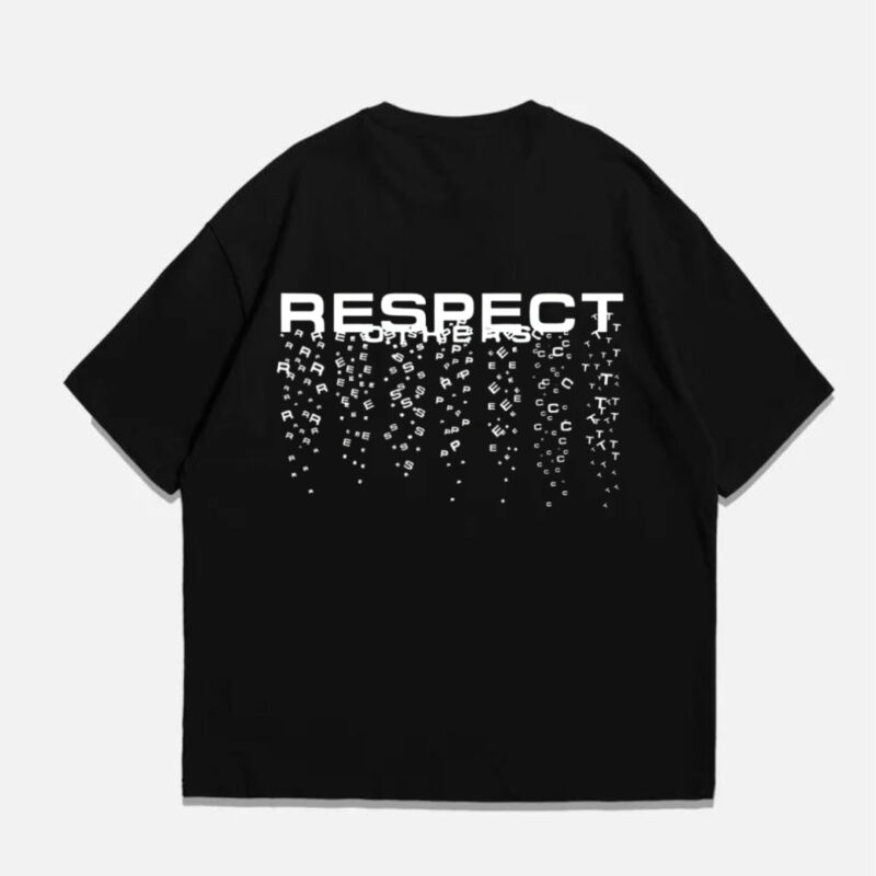 Men’s Oversized Drop Shoulder Printed Tee
