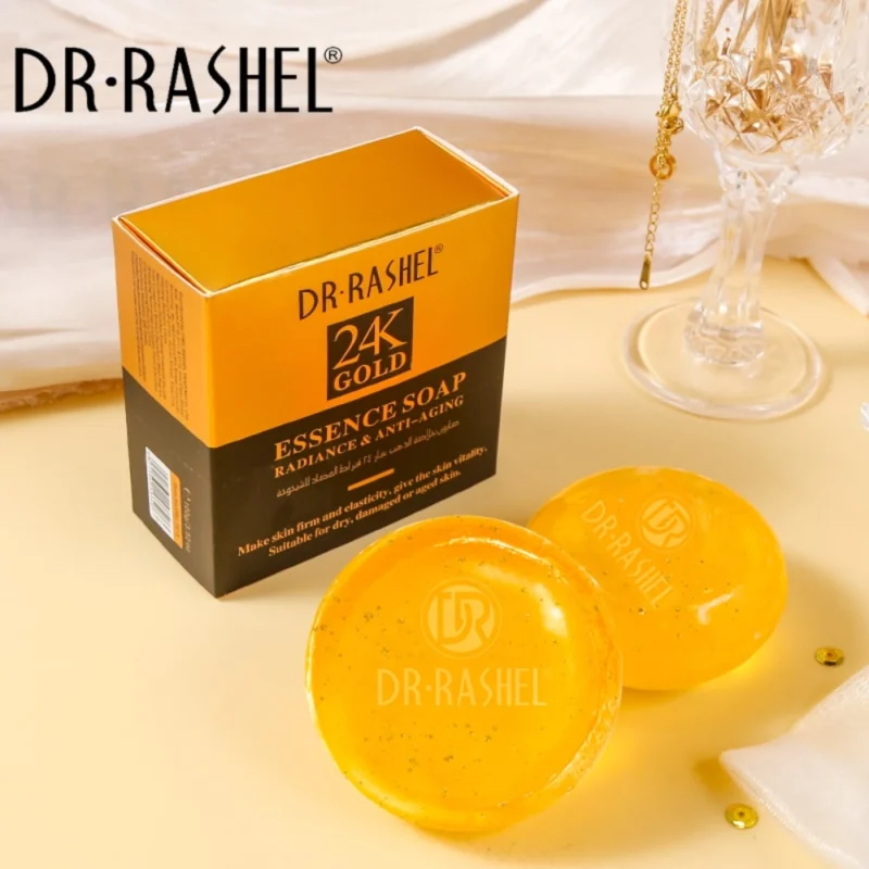 Dr Rashel 24K Gold Radiance & Anti Aging Essence Soap 100g