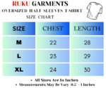 Men’s Oversized Drop Shoulder Printed Tee
