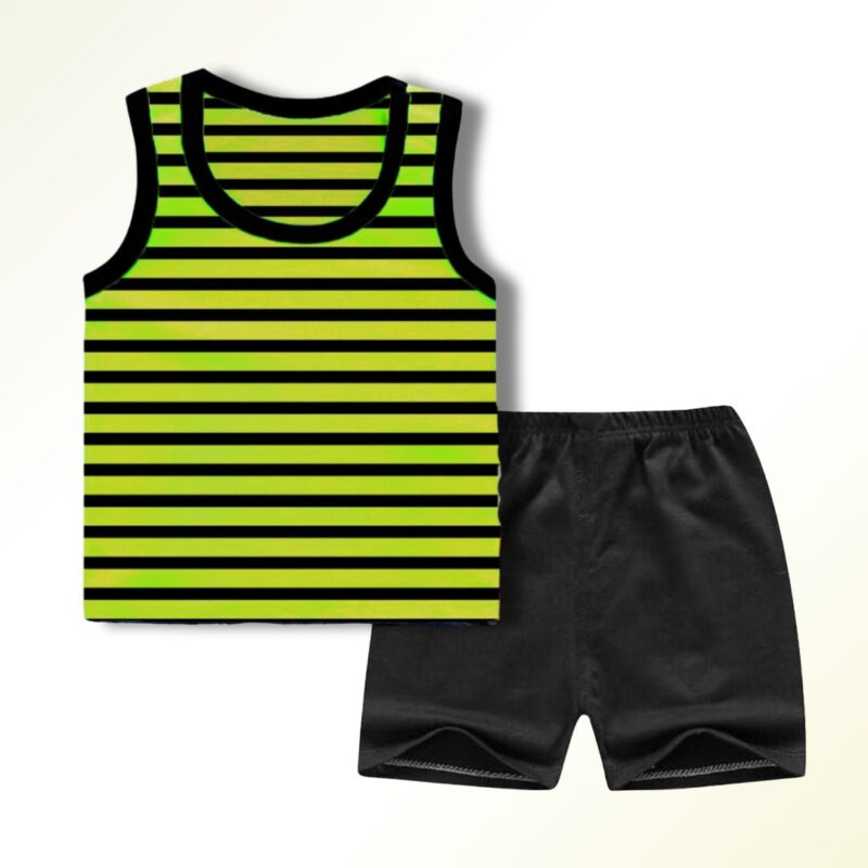 Kids' Summer Sando & Shorts Set – Pack of 2