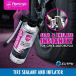 Flamingo Tire Sealant & Inflator – 450ml