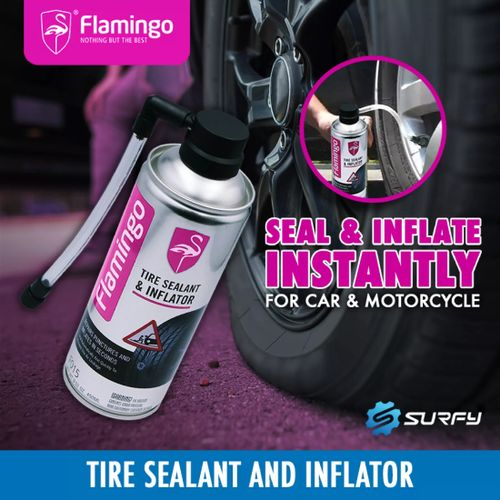 Flamingo Tire Sealant & Inflator – 450ml
