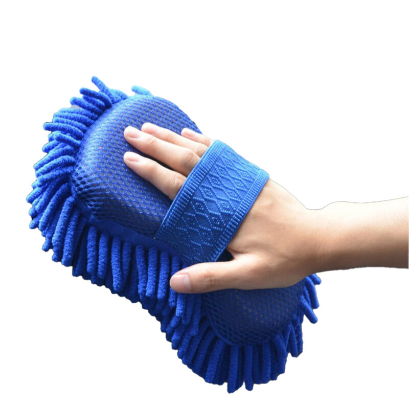 Car Cleaning Kit – Microfiber Brush, Sponge, Gloves & Cloths