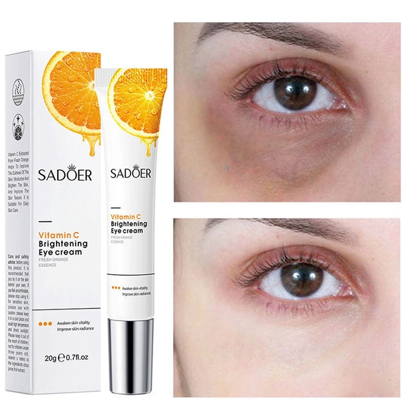 Sadoer Vitamin C Eye Cream Reduce Dark Circle & Puffiness 20g