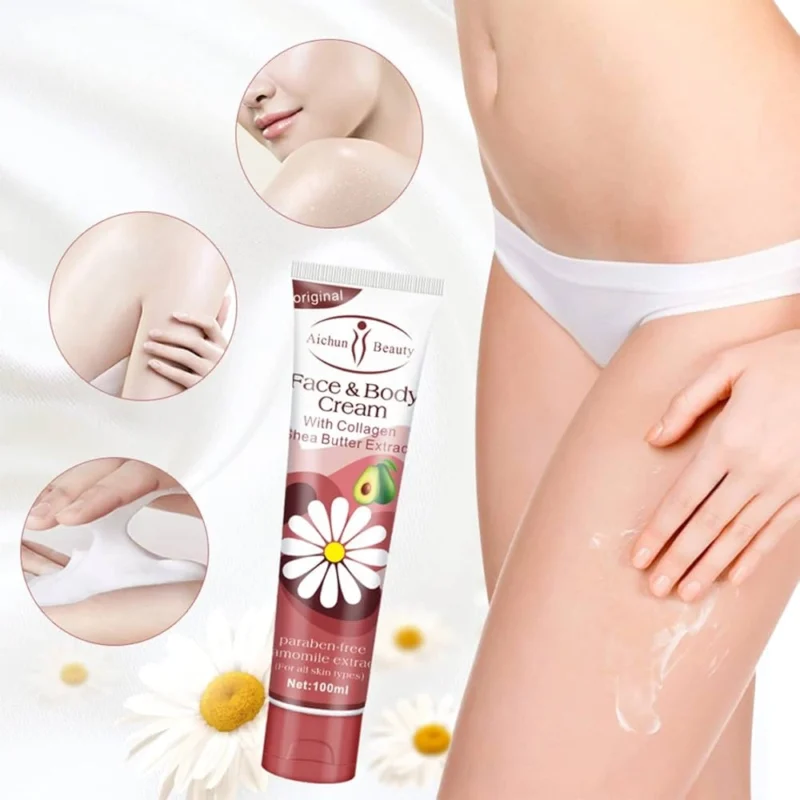 Aichun Beauty Shea Butter Extract Face And Body Cream 100ml