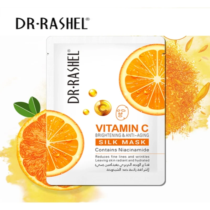 Dr Rashel Vitamin C Brightening and Anti-Aging Silk Mask 28g