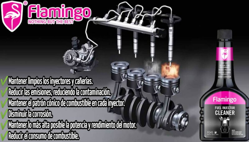 Flamingo Fuel Injector Cleaner – 354ml Petrol Additive