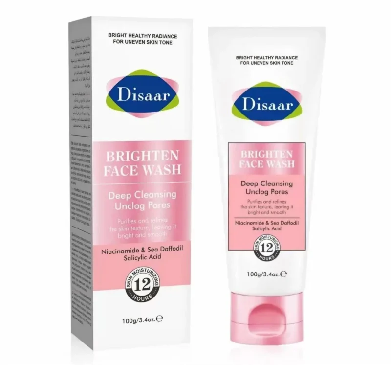 Disaar Brighten Face Wash Niacinamide & Sea Daffodil Salicylic Acid 100g