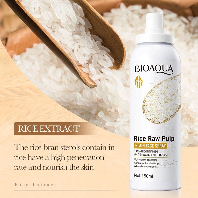 Bioaqua Rice Raw Pulp Nicotinamide Plain Face Spray 150ml
