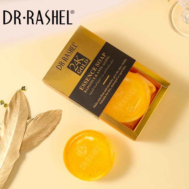 Dr Rashel 24K Gold Radiance & Anti Aging Essence Soap 100g