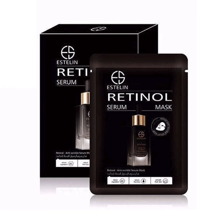 Estelin Retinol Anti-Wrinkle Serum Mask 25ml
