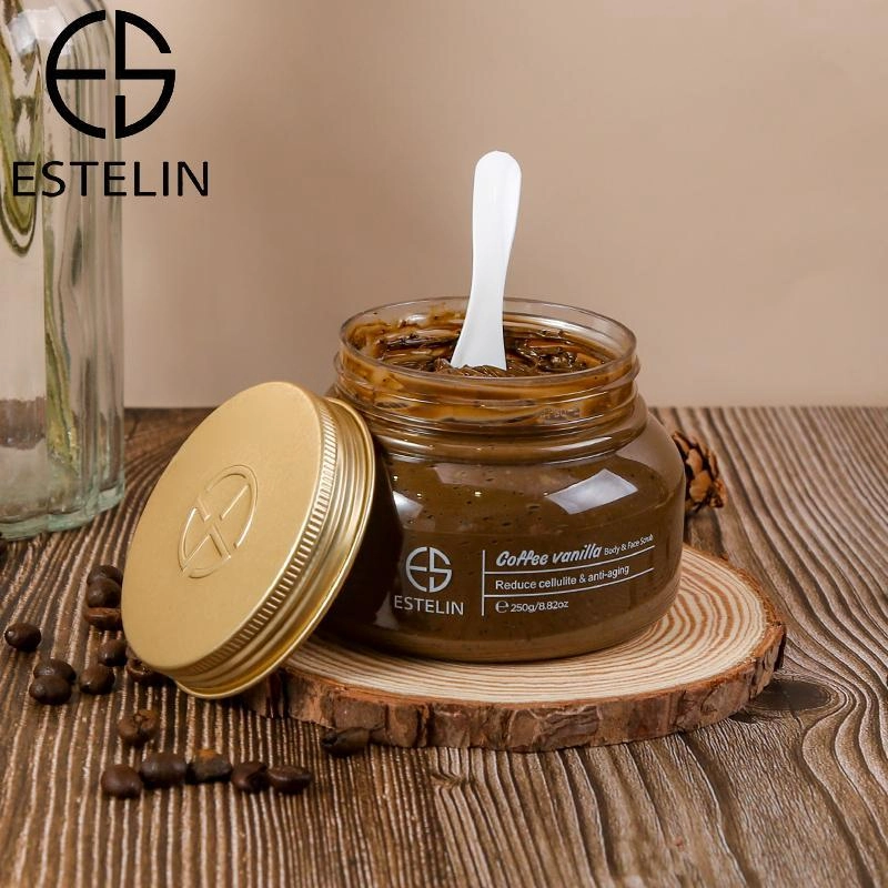 Estelin Coffee Vanila Face & Body Scrub 250g
