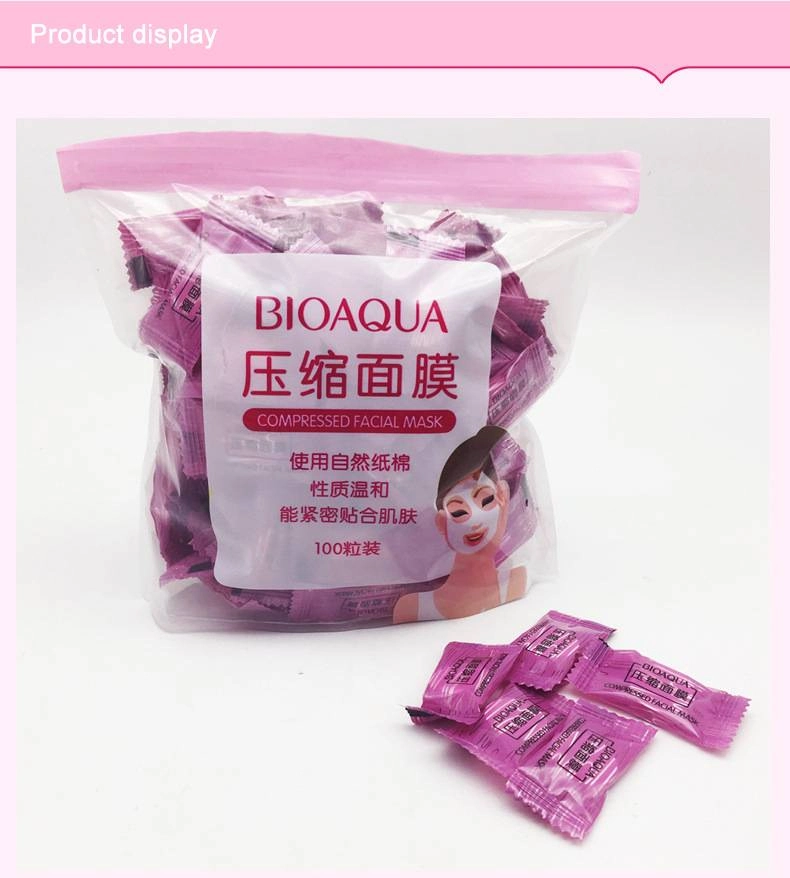 Bioaqua Compressed Facial Mask 50/100 Pcs