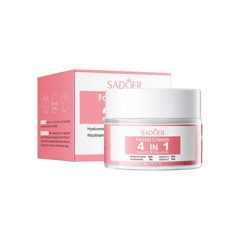 Sadoer 4-in-1 Facial Cream Repair & Nourish 50g