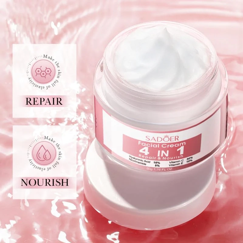 Sadoer 4-in-1 Facial Cream Repair & Nourish 50g