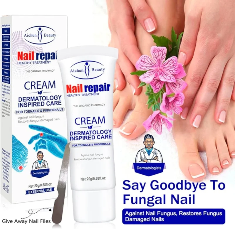 Aichun Beauty Nail Repair Cream Dermatology Inspired Care 20g