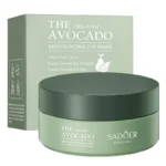 Sadoer Organic Avocado Moisturizing Eye Mask Dilute Dark Circle 60 Pcs