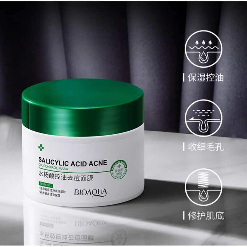 Bioaqua Salicylic Acid Acne Oil Control Mask 120g