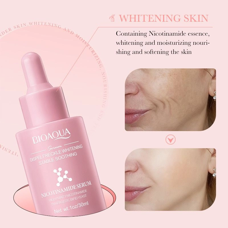 Bioaqua Nicotinamide Freckle Whitening Soothing Face Serum 30ml