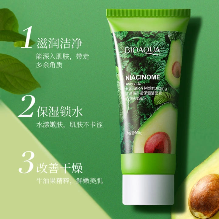 Bioaqua Niacinome Avocado Cleanser 100g