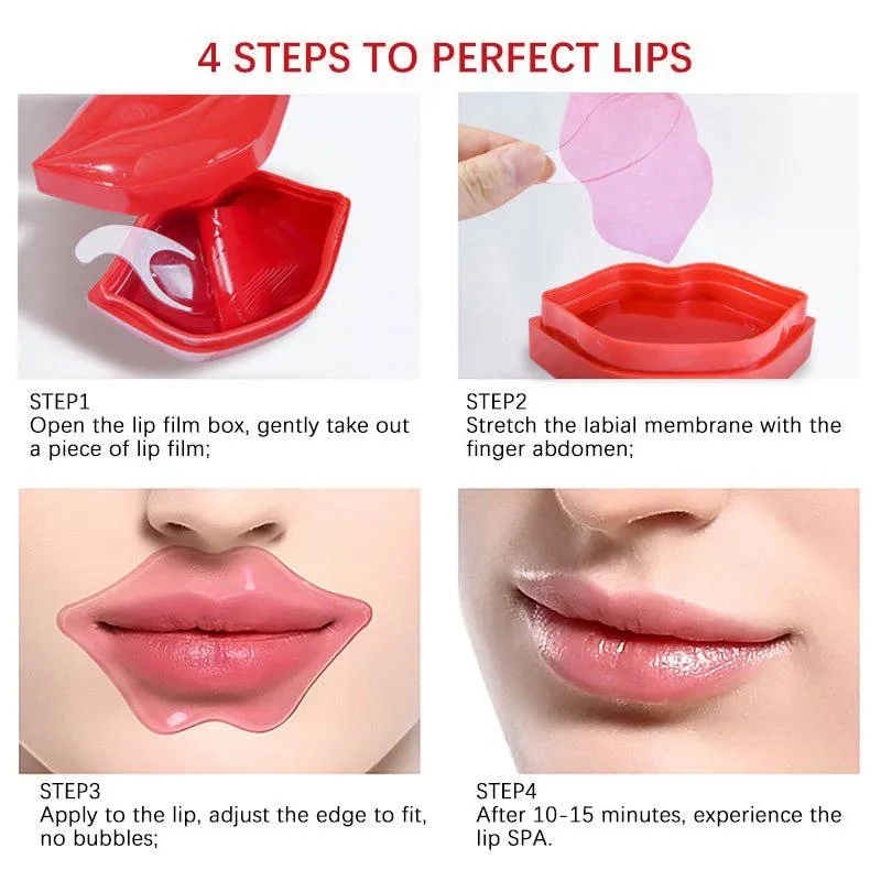 Estelin Fascinating Red Hydrogel Lip Mask 60g