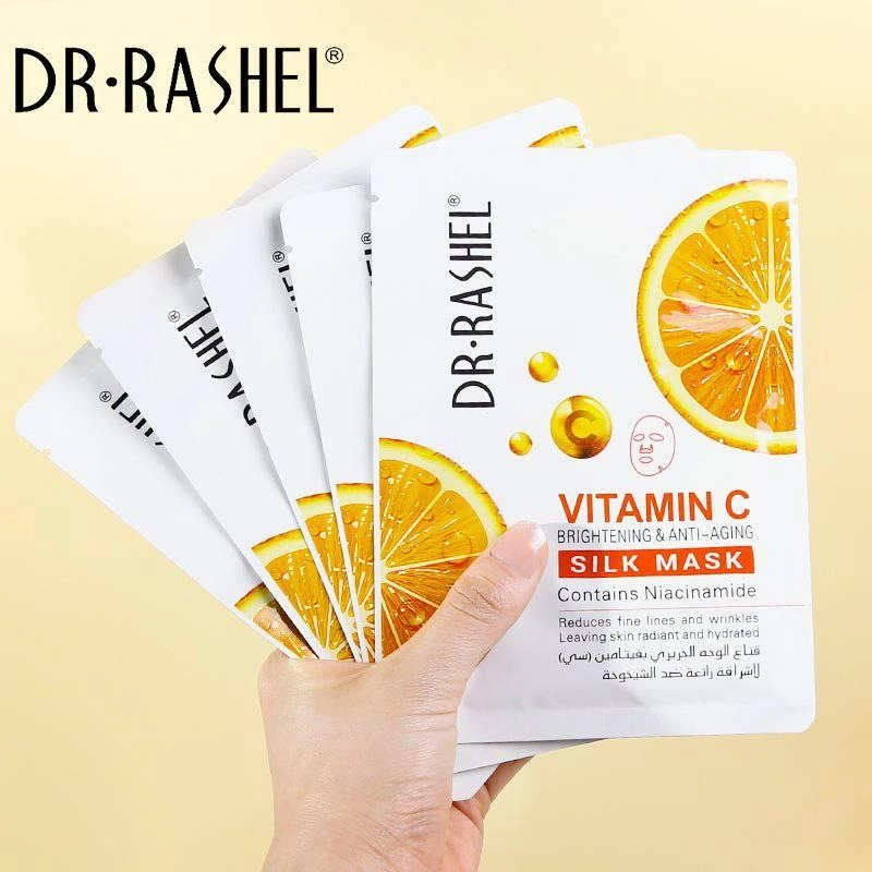 Dr Rashel Vitamin C Brightening and Anti-Aging Silk Mask 28g