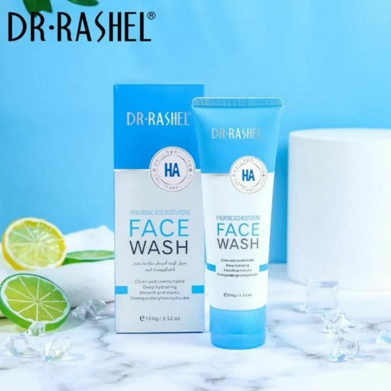 Dr Rashel Hyaluronic Acid Face Wash Moisturizing and Smooth